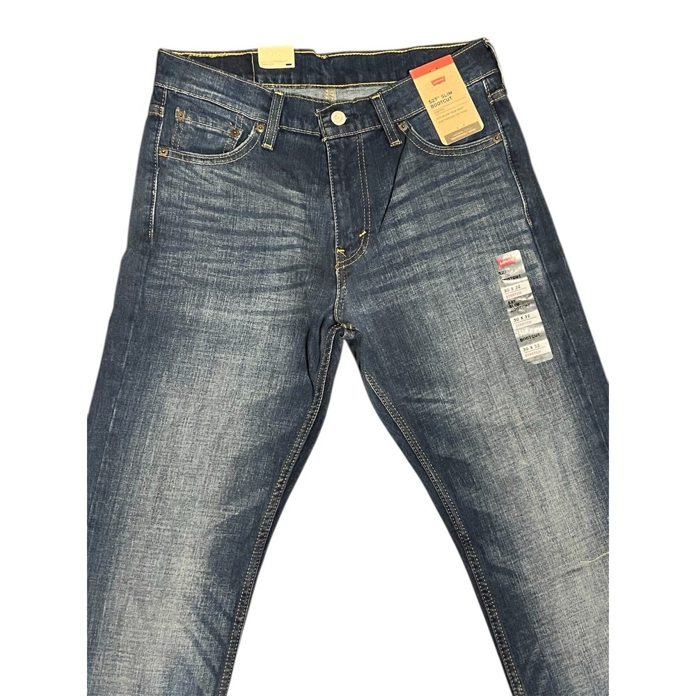 NWT Levi 527 Bootcut Jeans,Blue, Men's 30x32 - Picture 4 of 8